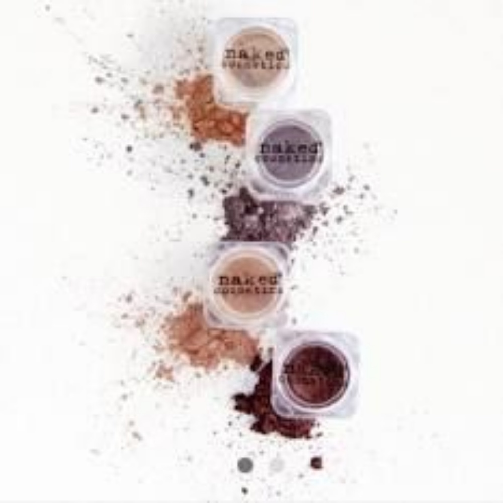 Naked Cosmetics 4 Piece Glitter Pigment Set NWT